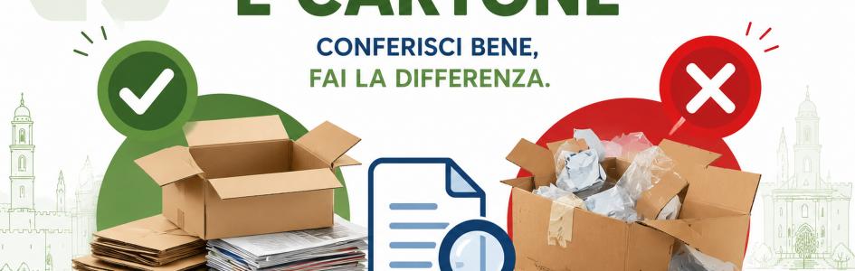 Carta e Cartone: OCCHIO AGLI ERRORI!