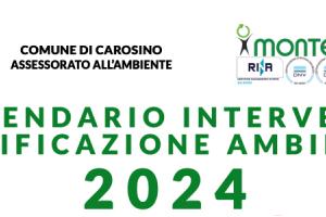 Calendario interventi di sanificazione ambientale - anno 2024 