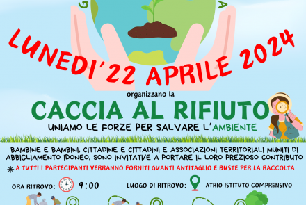 Lunedì 22 Aprile 2024 - Giornata Mondiale della Terra